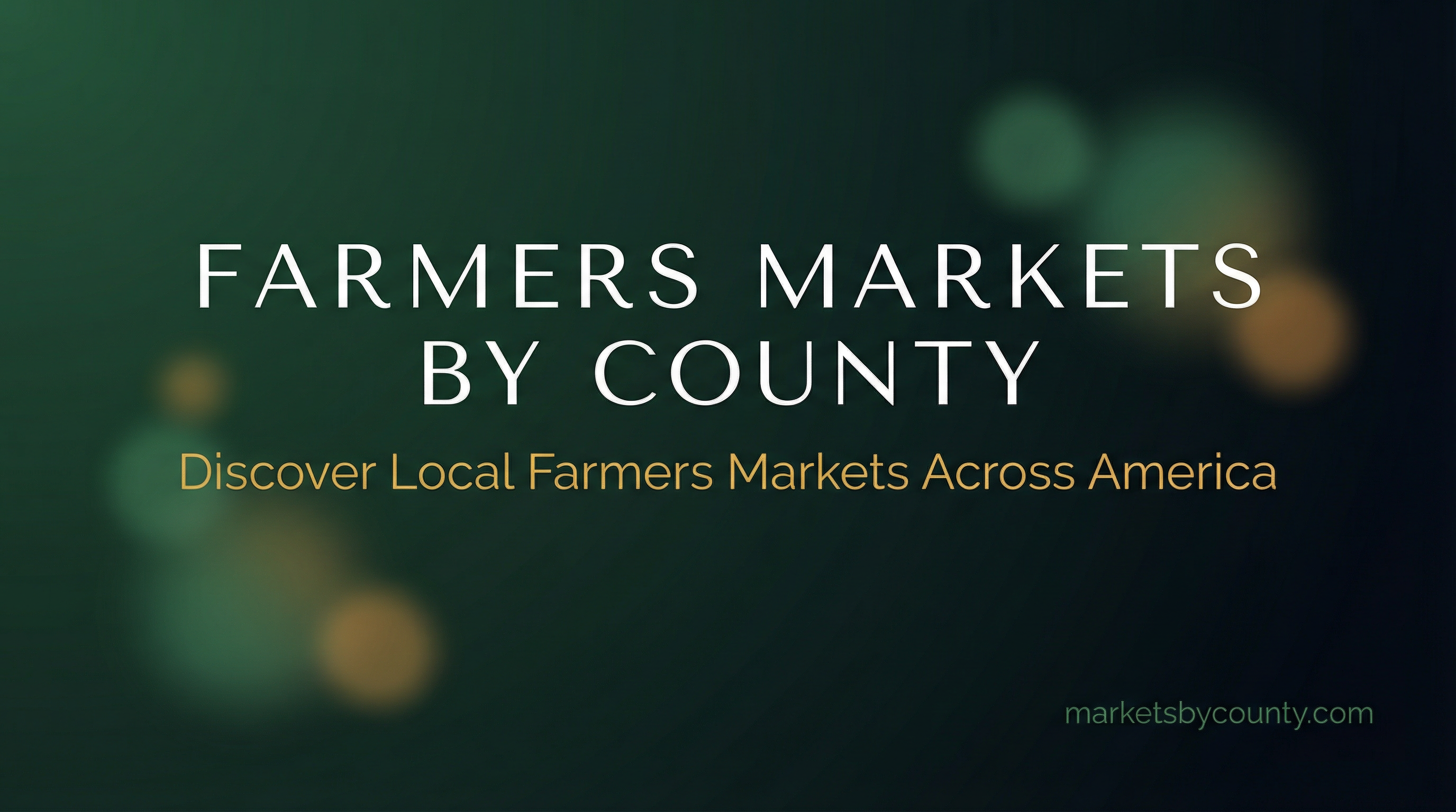 Farmers markets in Florida — browse fresh local produce and artisan goods